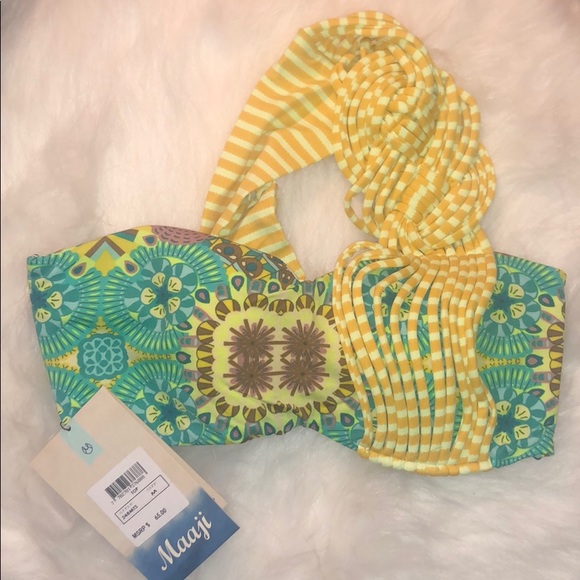 Maaji Other - NWT reversible Maaji swim top size medium
